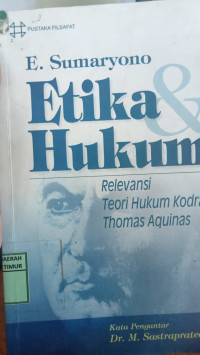 Image of Etika dan Hukum