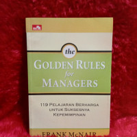 Image of Golden Rules For Managers