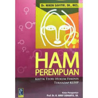 Image of HAM Perempuan Kritik Teori Hukum Feminis Terhadap KUHP