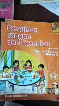 Image of Kerajinan Tangan dan Kesenian 2 untuk SD Kelas 2