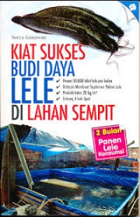Image of Kiat Sukses Budidaya Lele di Lahan Sempit