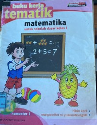 Image of Matematika Untuk Sekolah Dasar Kelas 1