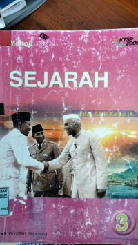 Image of Sejarah 3 untuk SMP kelas IX
